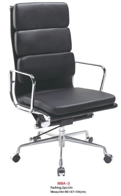 modern Eames leather high back office executive chair